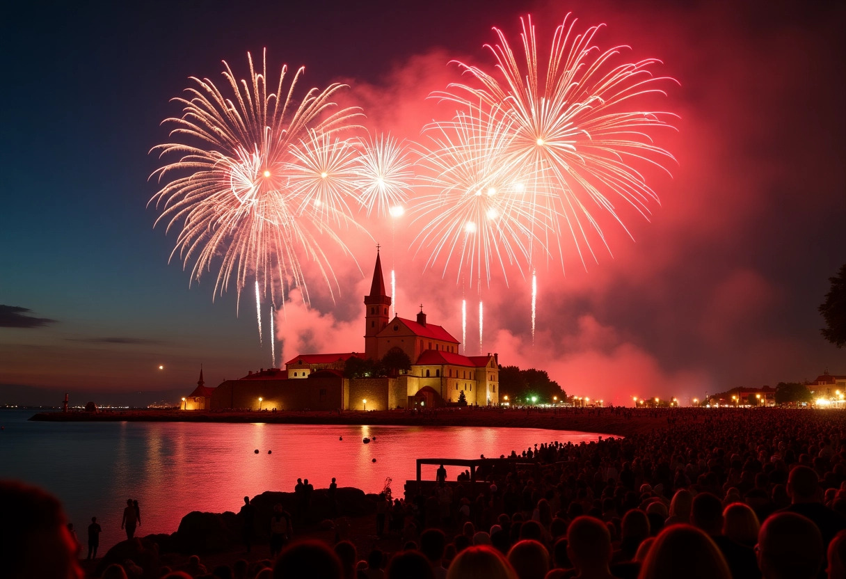 feu d artifice martigues